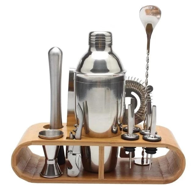 
                      
                        750ml Cocktail Shaker Set with Bar Stand
                      
                    