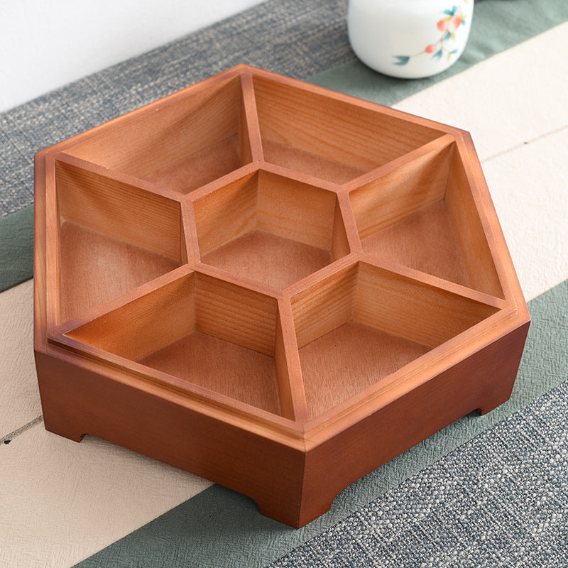 
                      
                        Storage Tray with Divided Grid and Lid
                      
                    