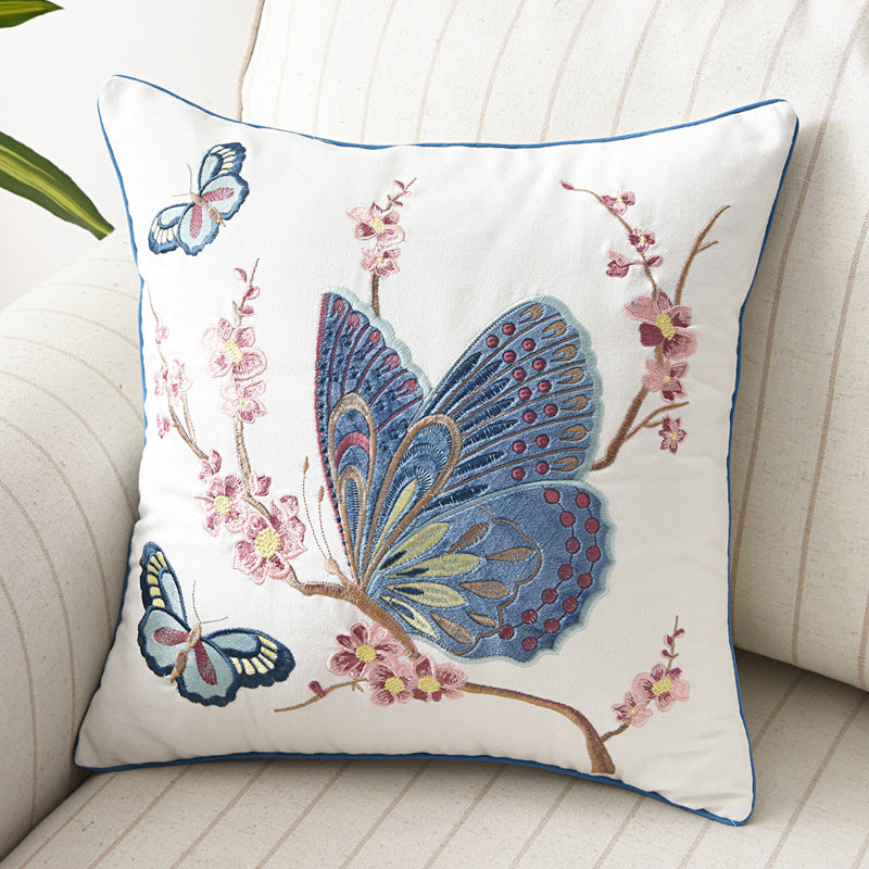 
                      
                        Enchanted Garden Collection - Embroidery Cushion Cover Without Core
                      
                    