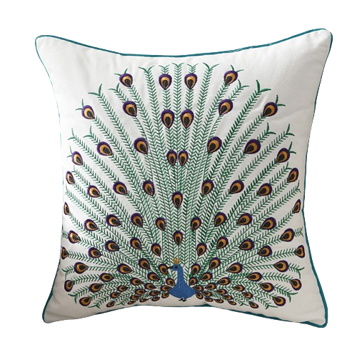 
                      
                        Enchanted Garden Collection - Embroidery Cushion Cover Without Core
                      
                    