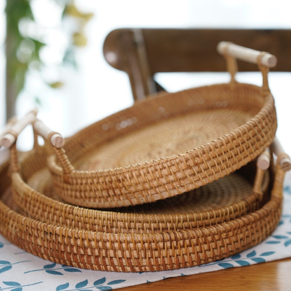 
                      
                        Rattan Round Trio Tray Set
                      
                    