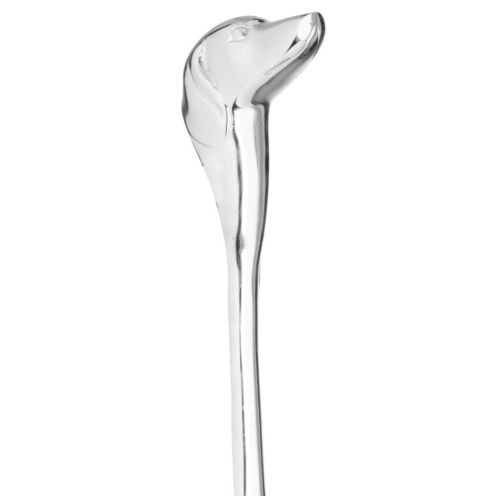 
                      
                        Silver Nickel Dog Head Detail Shoehorn
                      
                    