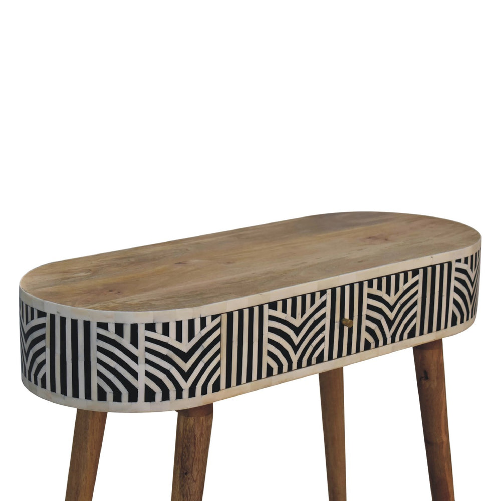 
                      
                        Edessa Bone Inlay Console Table
                      
                    