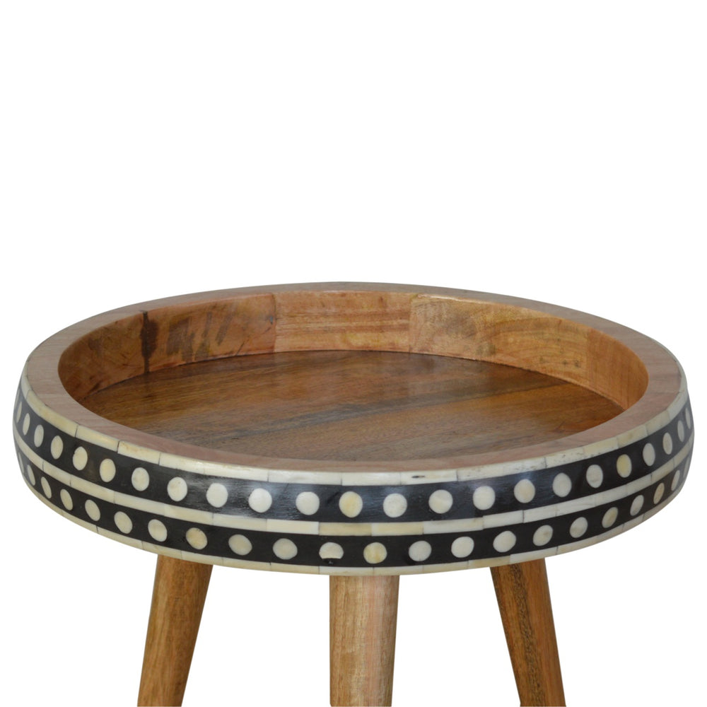 
                      
                        Small Dotted End Table
                      
                    