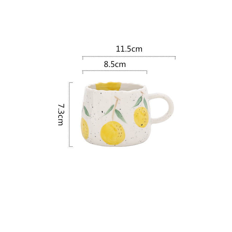 
                      
                        Hand Painted Ceramic Fruit Mugs
                      
                    