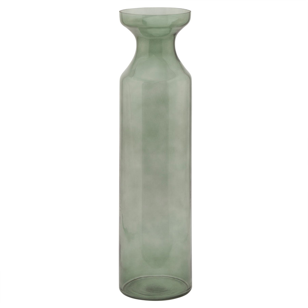 
                      
                        Smoked Sage Glass Tall Fluted Vase
                      
                    