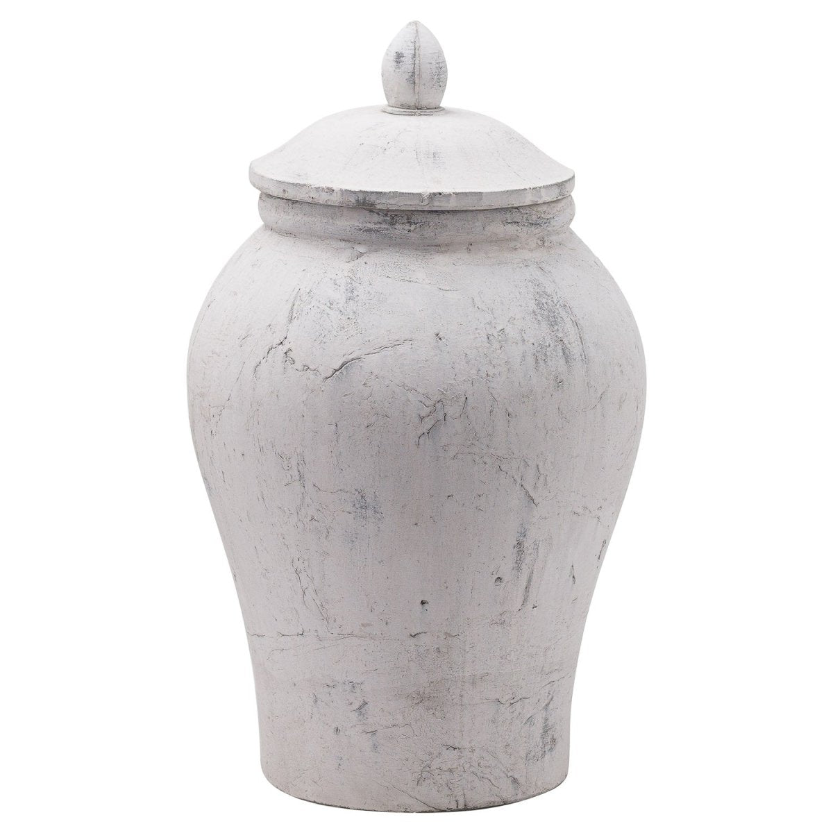 Bloomville Large Stone Ginger Jar -