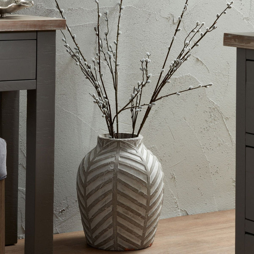 Bloomville Stone Vase -