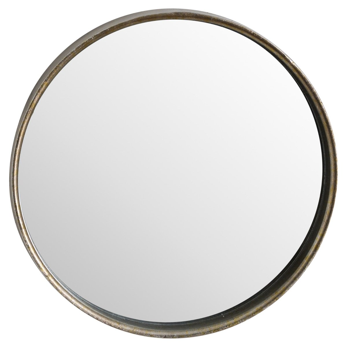 Bronze Narrow Edged Wall Mirror -