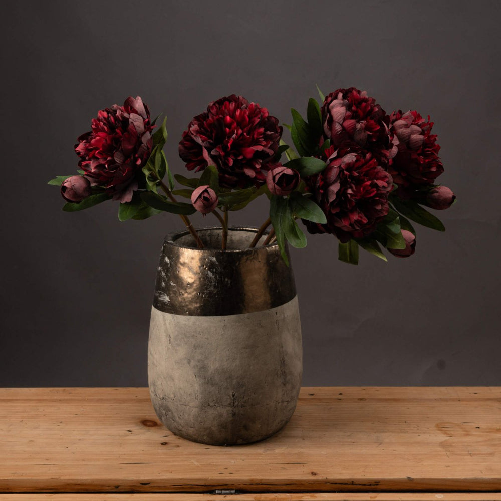 
                      
                        Burgundy Peony Rose -
                      
                    