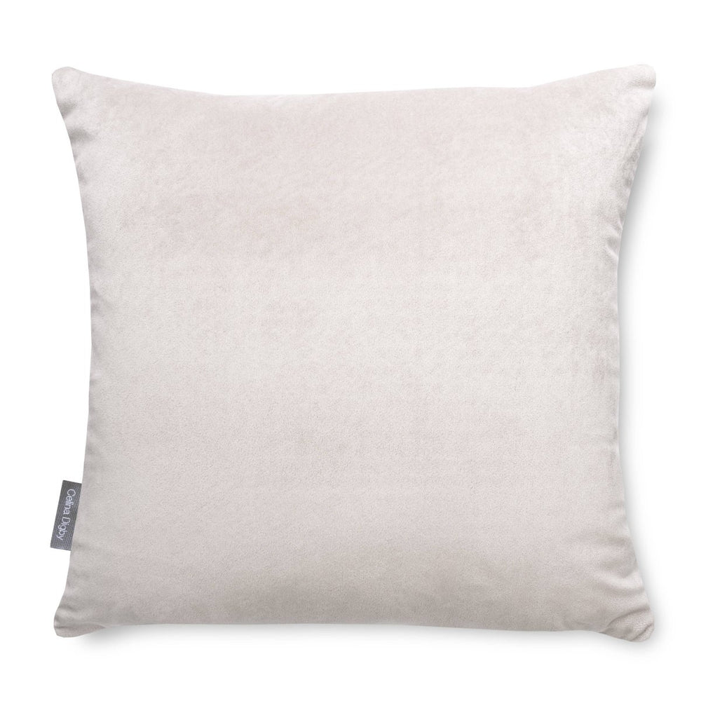 
                      
                        Celina Digby Luxury Super Soft Velvet Cushion in Cream: Unparalleled Comfort in 3 Sizes -
                      
                    