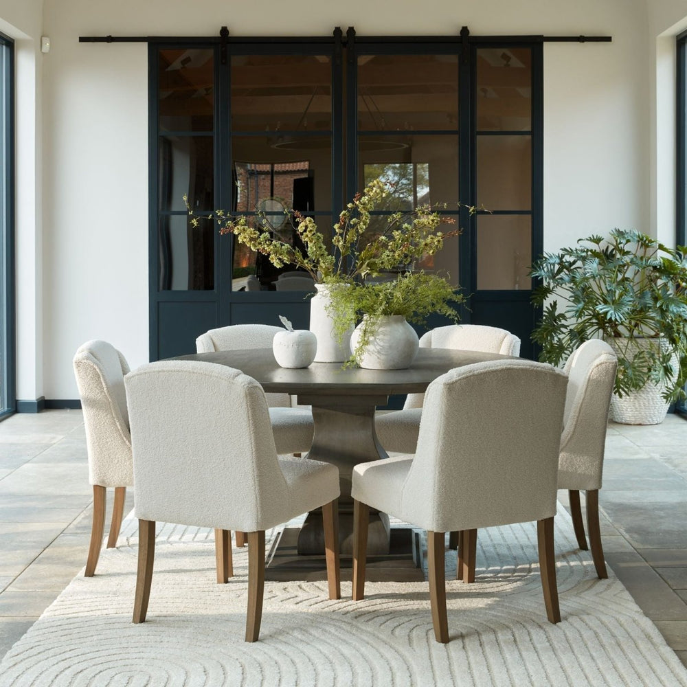 
                      
                        Compton Bouclé Dining Chair - Furniture
                      
                    