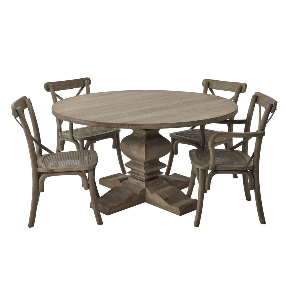 
                      
                        Copgrove Collection Round Pedestal Dining Table -
                      
                    