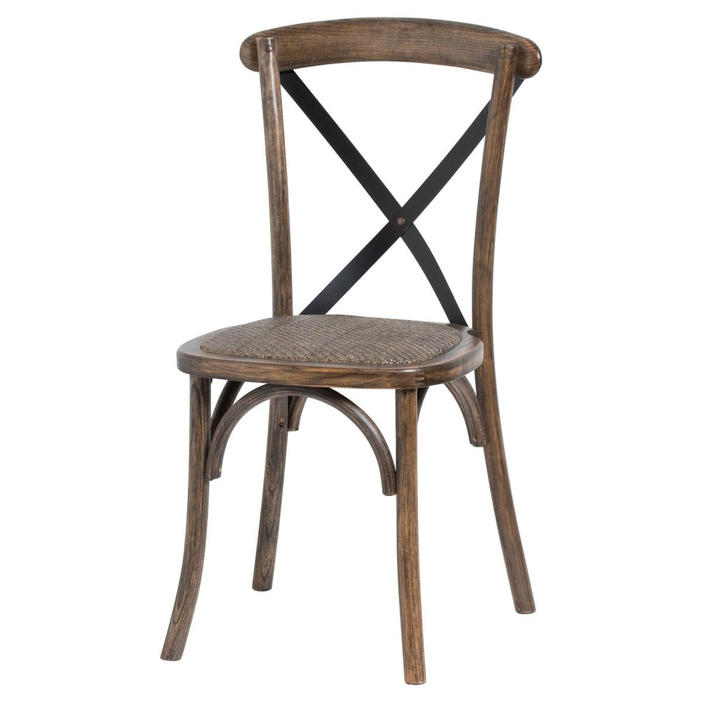 
                      
                        Cross Back Dining Chair -
                      
                    