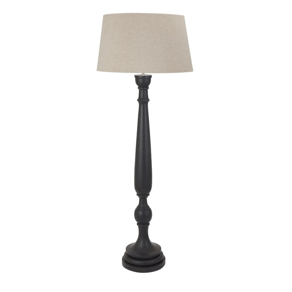 
                      
                        Delaney Grey Droplet Floor Lamp With Linen Shade -
                      
                    