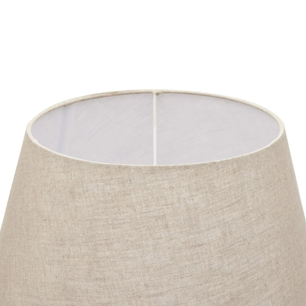 
                      
                        Delaney Natural Wash Spindle Lamp With Linen Shade - Lighting
                      
                    