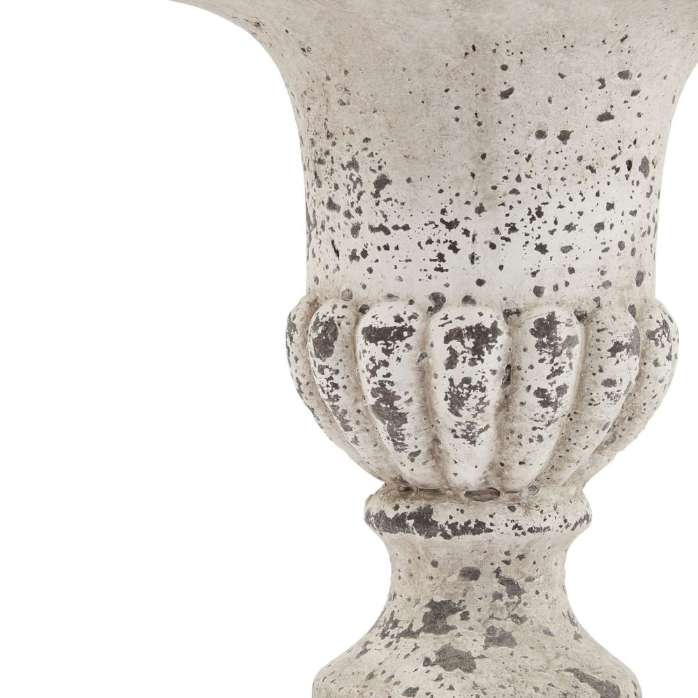 
                      
                        Fluted Stone Ceramic Urn - Home Accents
                      
                    