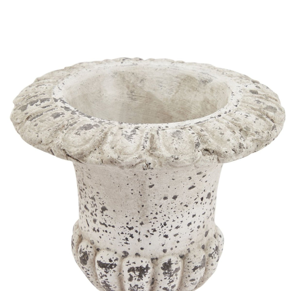 
                      
                        Fluted Stone Ceramic Urn - Home Accents
                      
                    