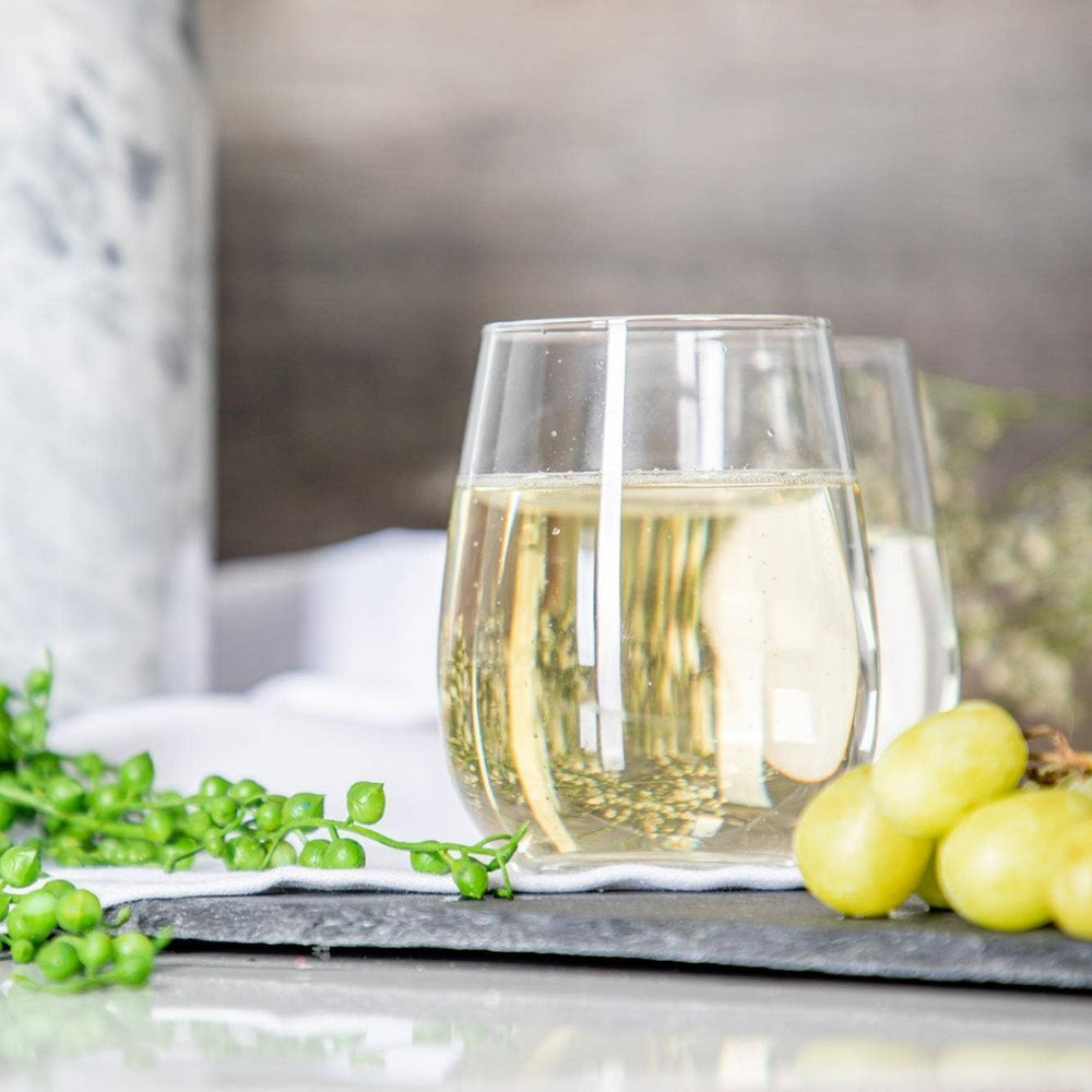 
                      
                        Gaia Stemless White Wine Glass: Modern Elegance for Unforgettable Moments - Drinkware
                      
                    