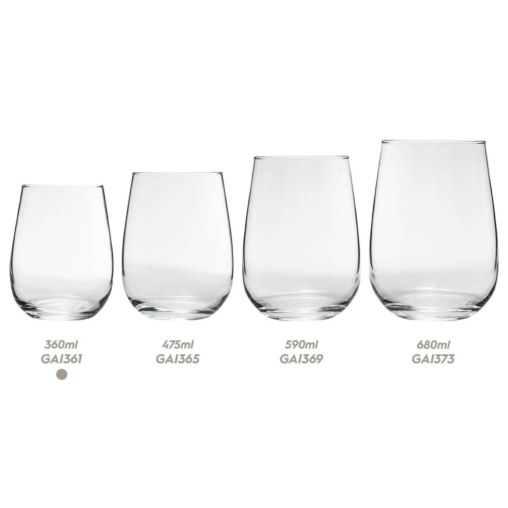 
                      
                        Gaia Stemless White Wine Glass: Modern Elegance for Unforgettable Moments - Drinkware
                      
                    