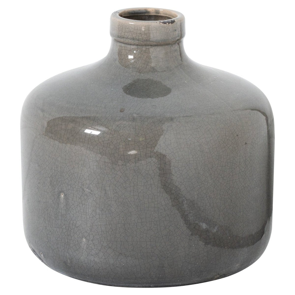 Garda Grey Glazed Chive Vase -