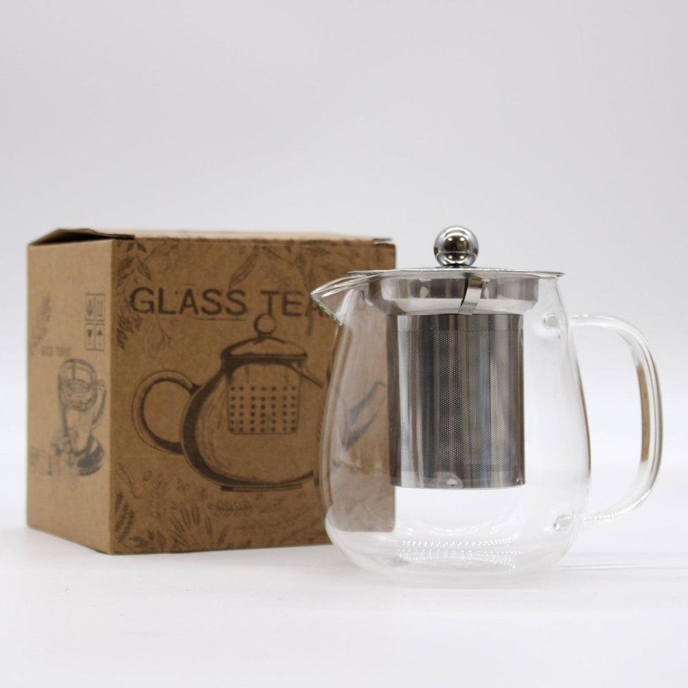 Glass Infuser Teapot - Contemporary - 550ml - Teapots