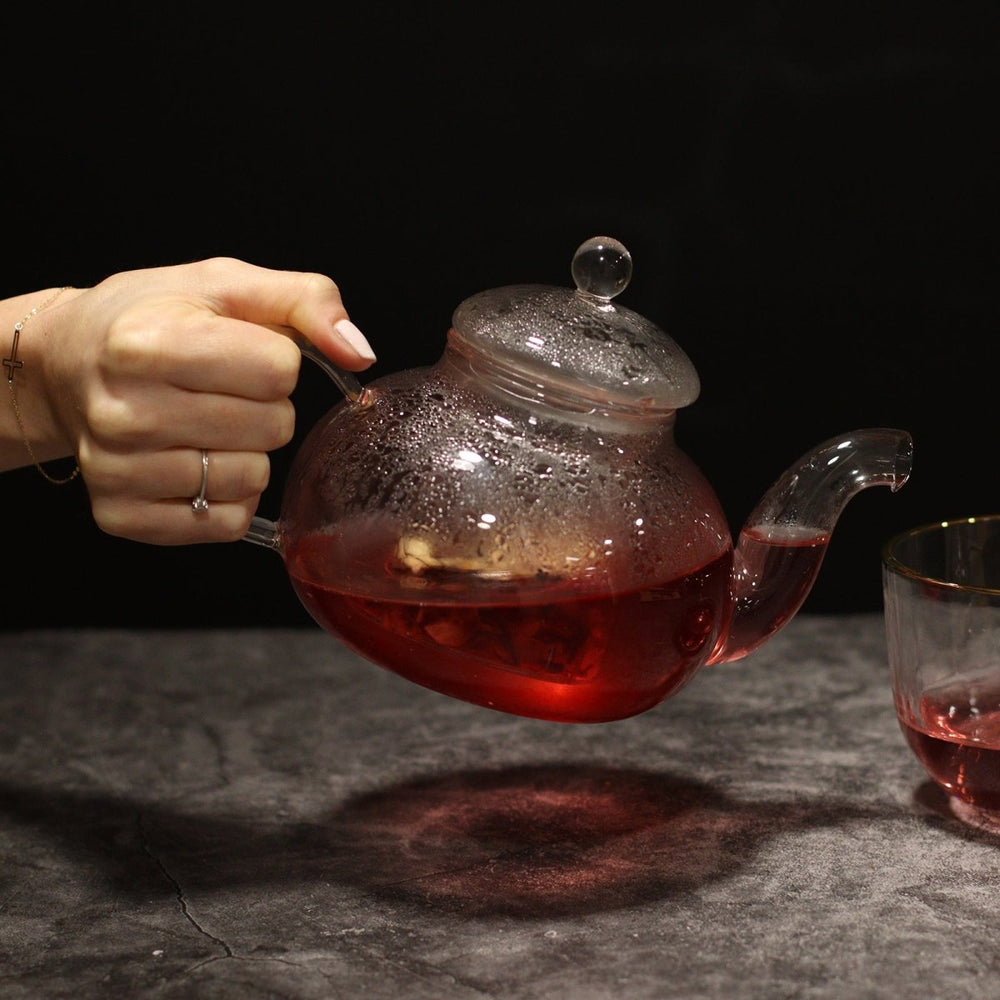 
                      
                        Glass Infuser Teapot - Round Pearl - 800ml - Teapots
                      
                    