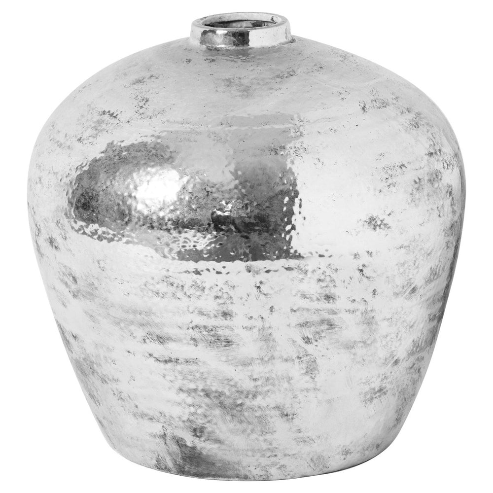 Hammered Silver Astral Vase -