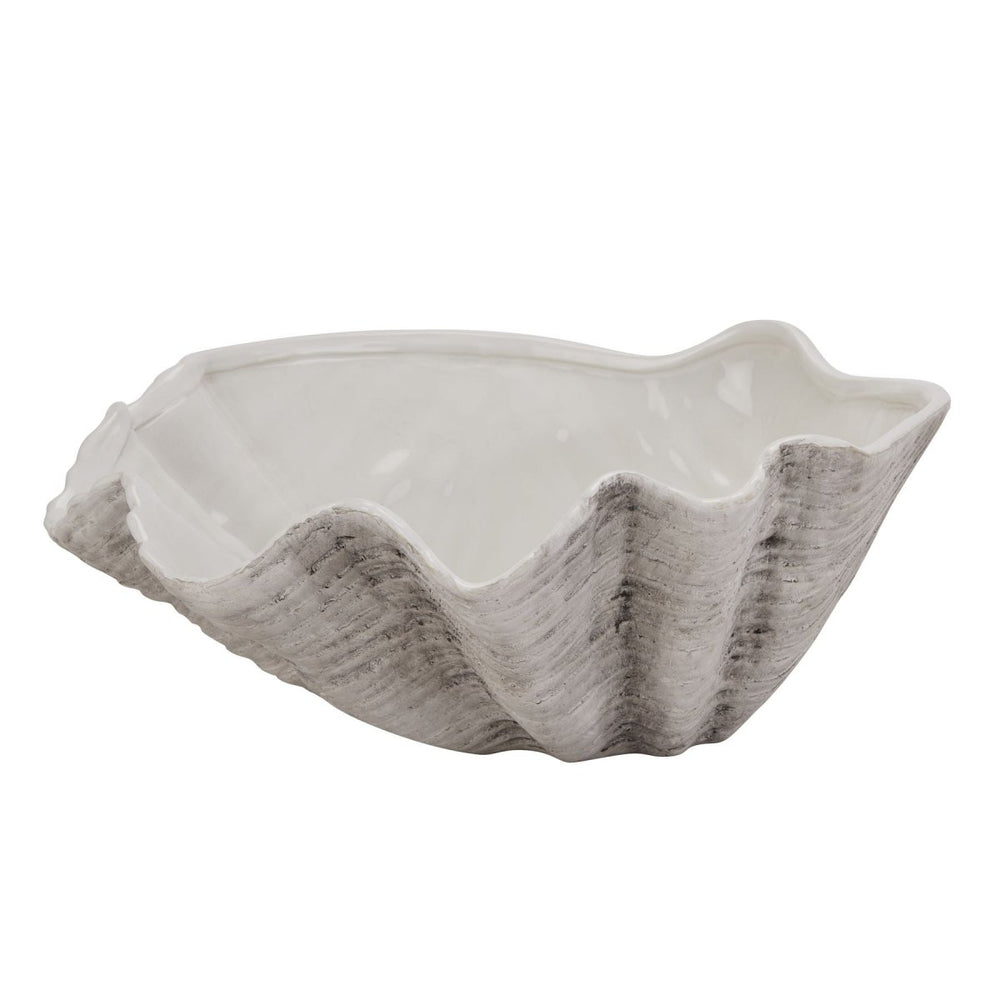 Large Ceramic Adele Shell Bowl -