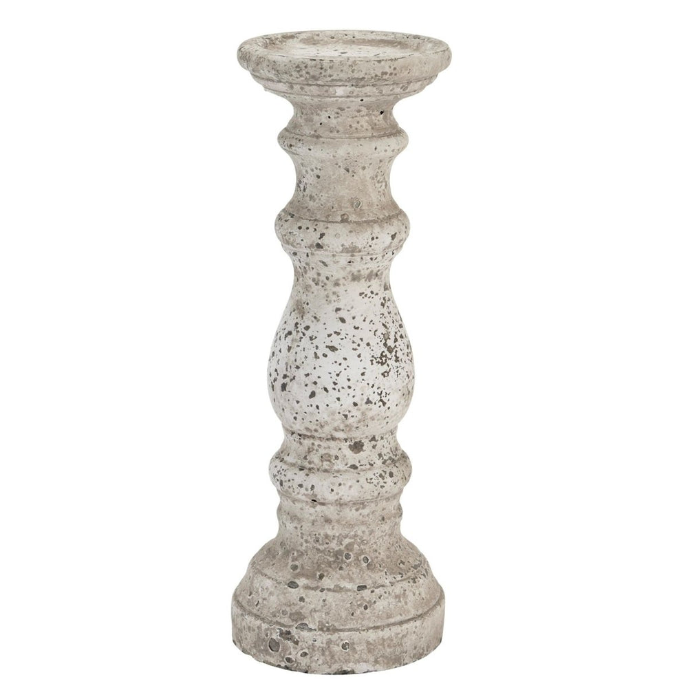 
                      
                        Large Stone Ceramic Column Candle Holder - Home Accents
                      
                    