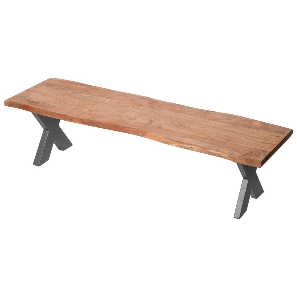 
                      
                        Live Edge Collection Bench -
                      
                    