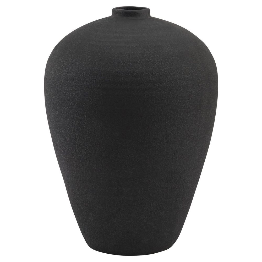 Matt Black Tall Astral Vase - Home Accents