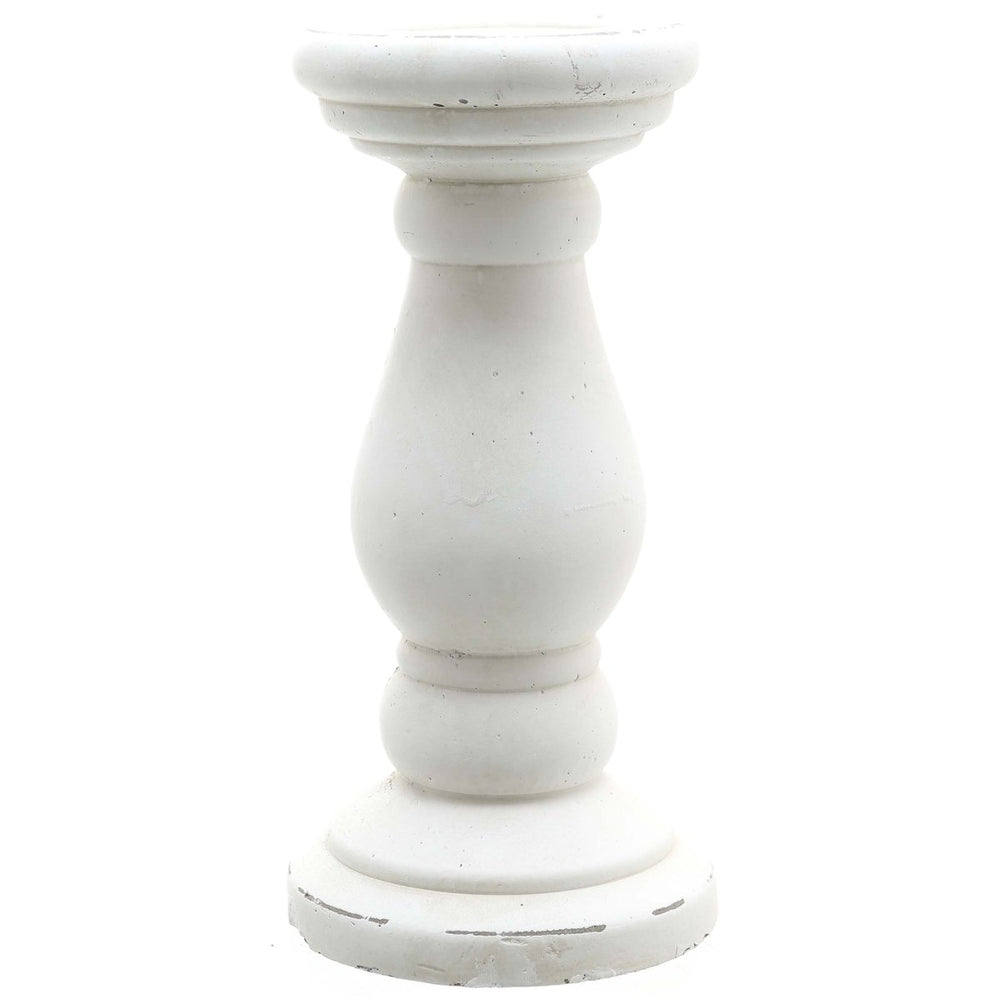 
                      
                        Matt White Ceramic Candle Holder - Home Accents
                      
                    