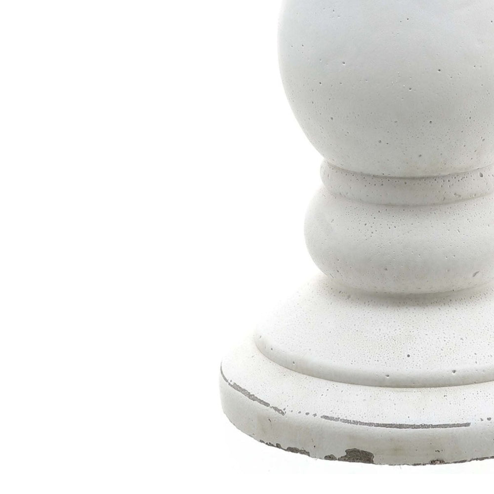 
                      
                        Matt White Ceramic Candle Holder - Home Accents
                      
                    