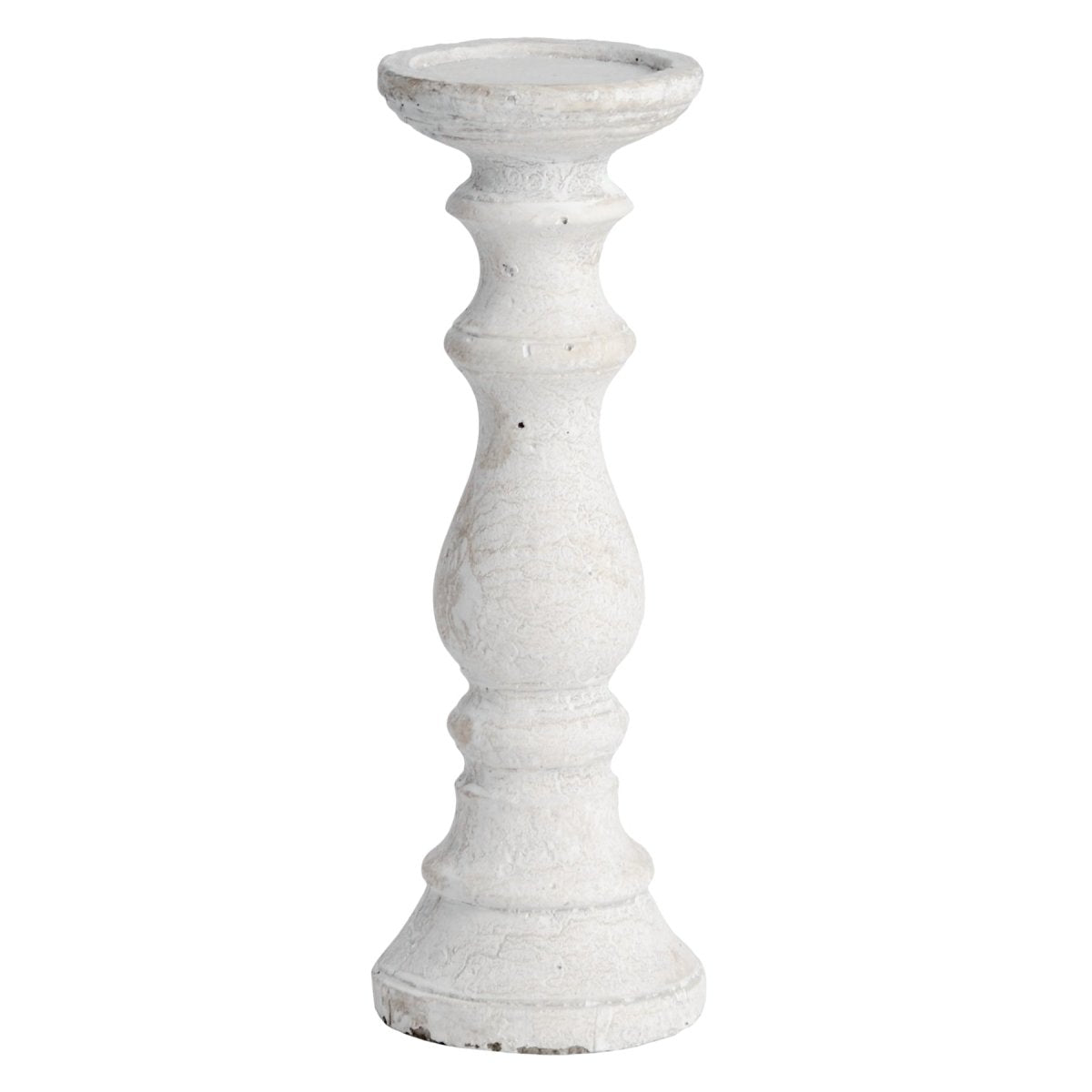 Medium Stone Candle Holder -