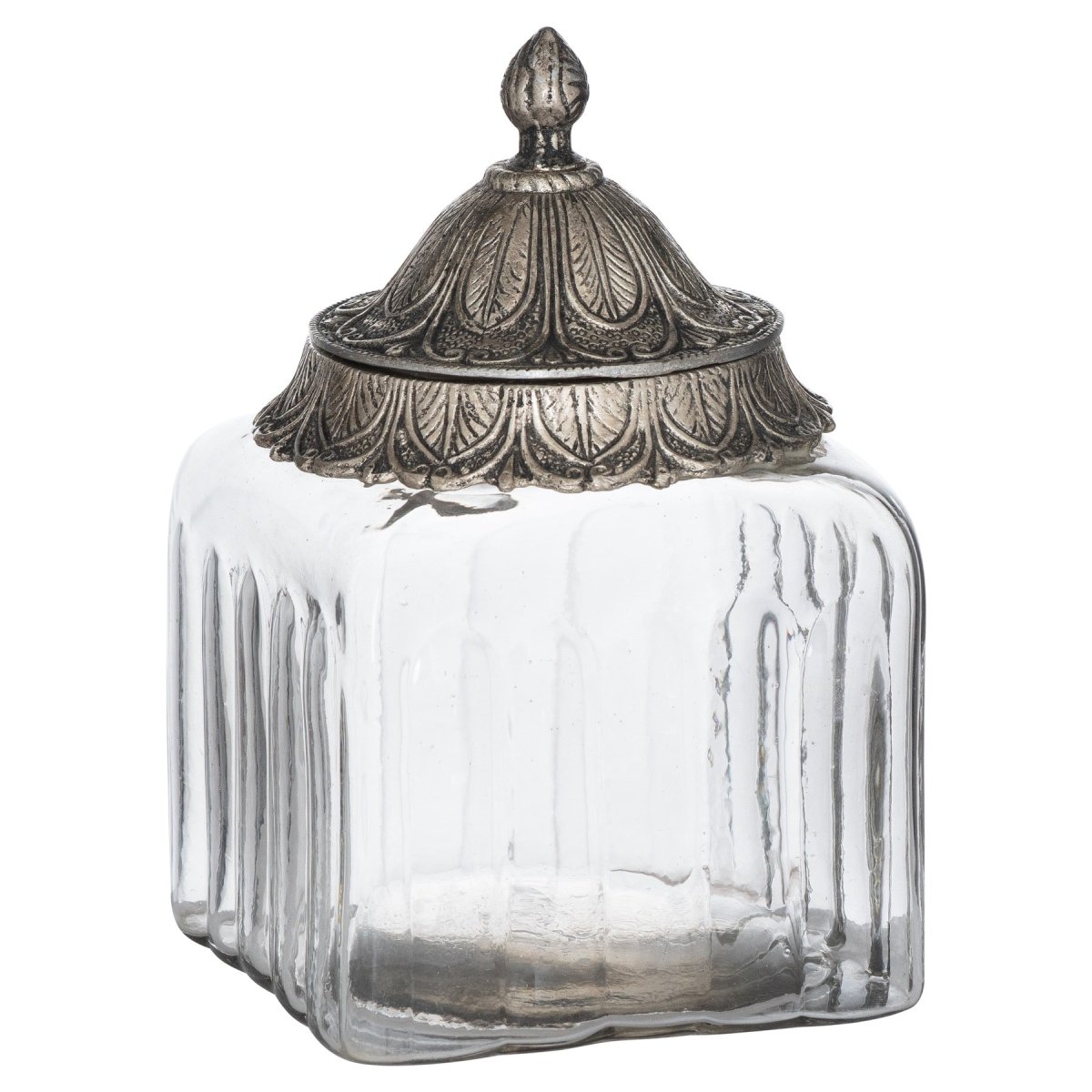 Moroccan Style Lidded Medium Display Jar -