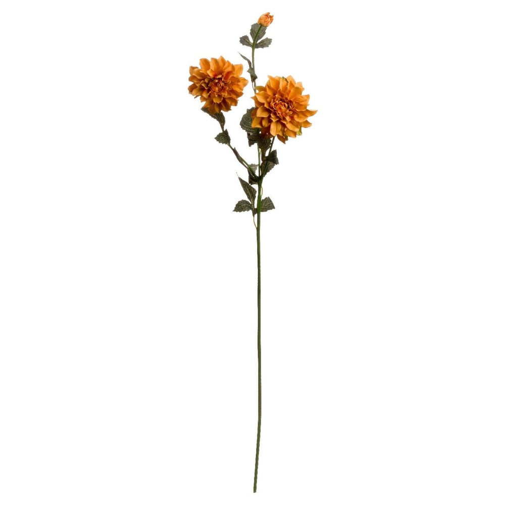 Orange Dahlia Spray - Home Accents