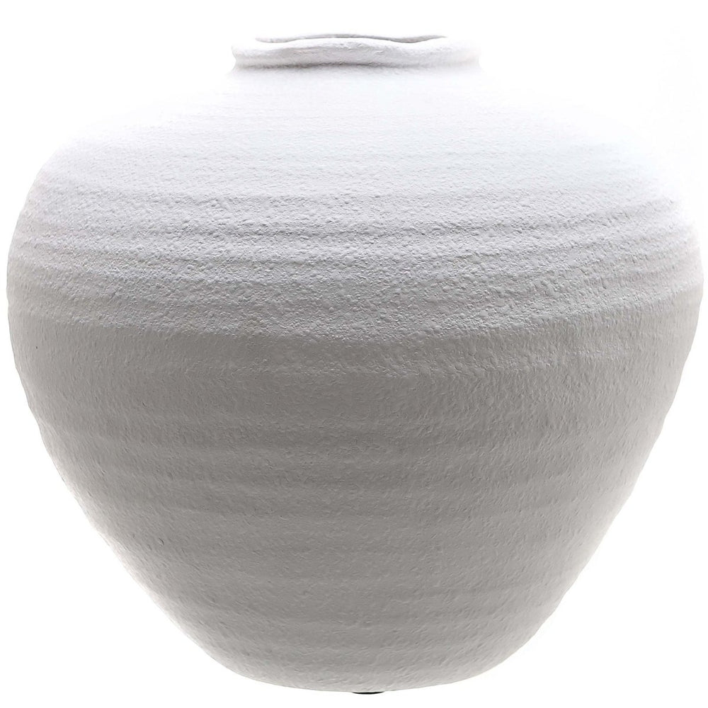 
                      
                        Regola Matt White Ceramic Vase - Home Accents
                      
                    