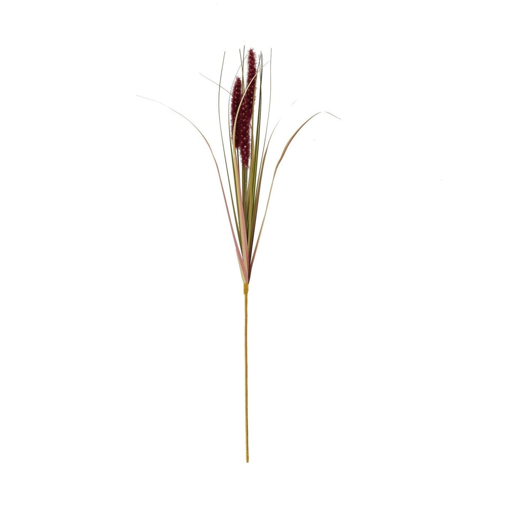 Ruby Triple Grass Stem - Home Accents