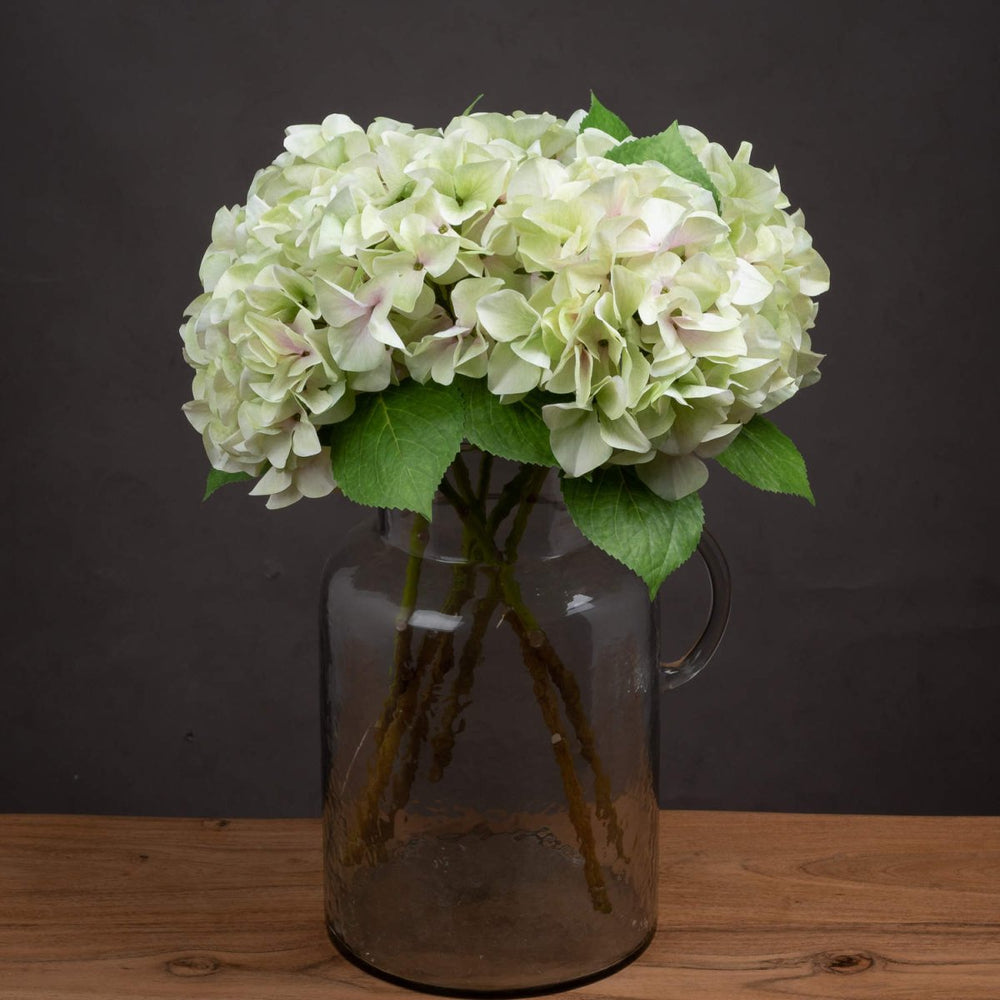 Shabby Green Single Hydrangea - Home Accents