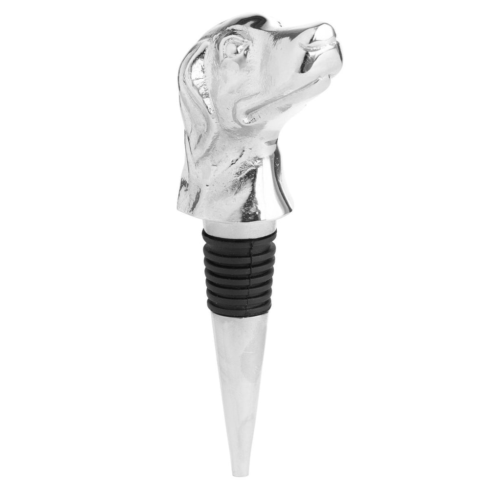 
                      
                        Silver Nickel Dog Bottle Stopper -
                      
                    