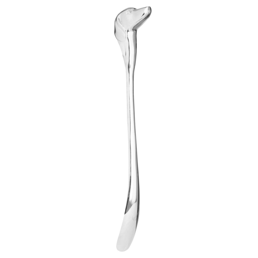 
                      
                        Silver Nickel Dog Head Detail Shoehorn - Home Accents
                      
                    