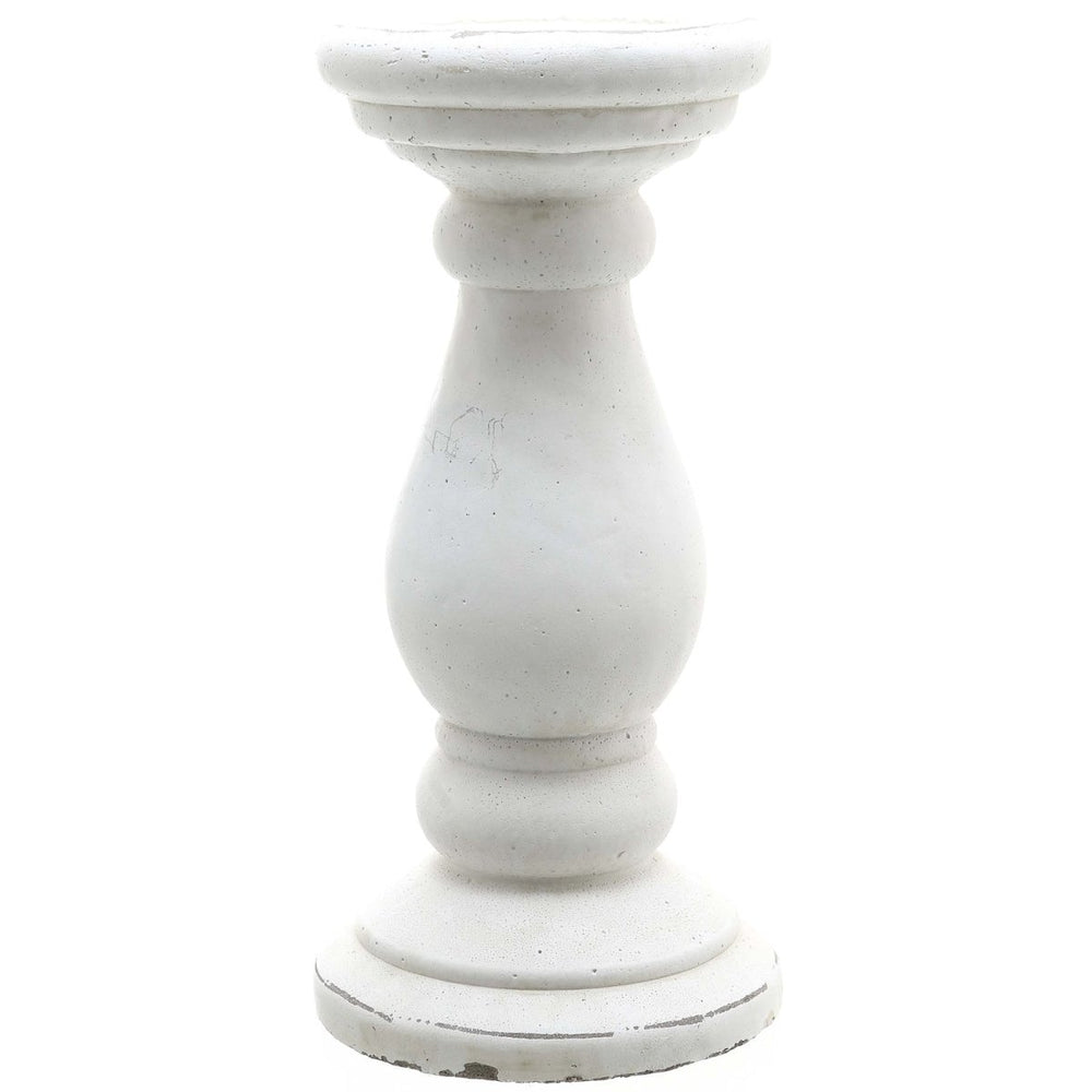 
                      
                        Small Matt White Ceramic Candle Holder - Home Accents
                      
                    