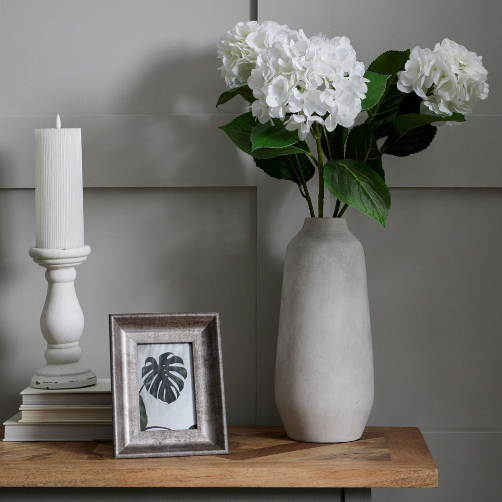 
                      
                        Small Matt White Ceramic Candle Holder - Home Accents
                      
                    