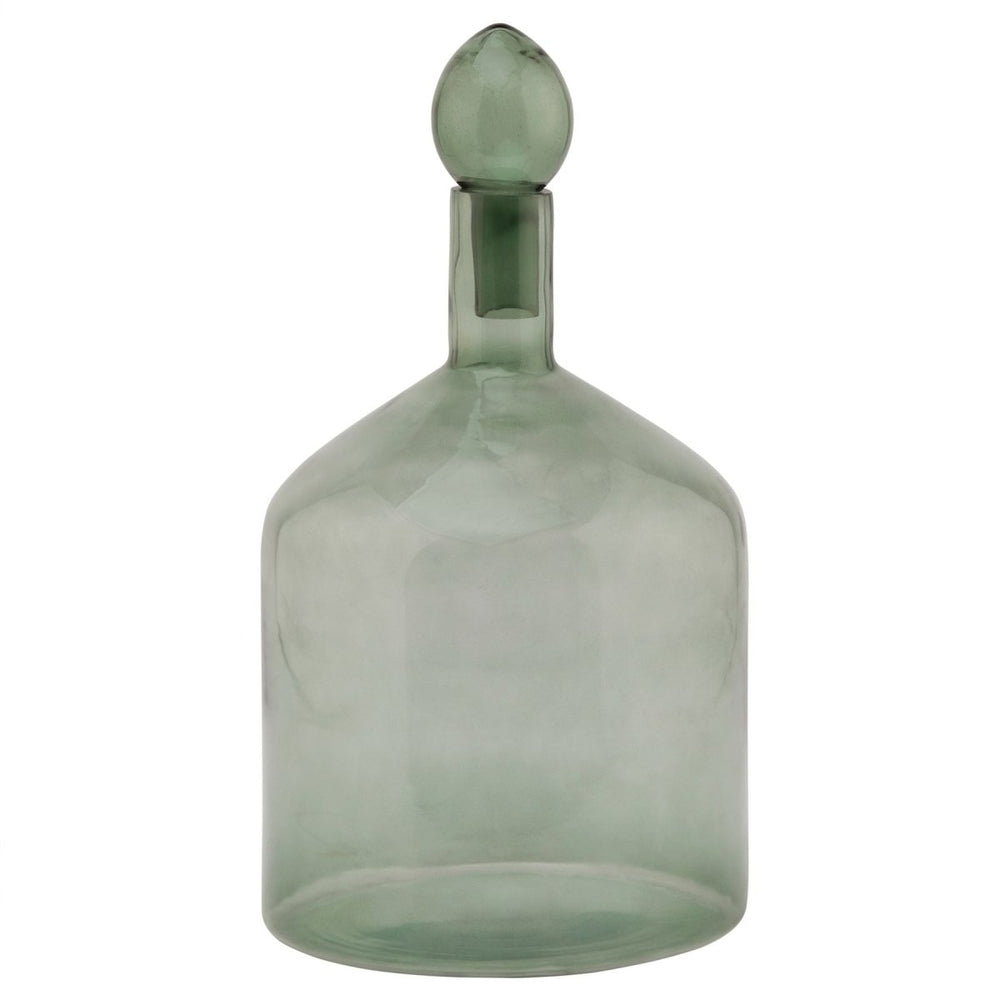 
                      
                        Smoked Sage Glass Bottle With Stopper - Kitchen & Tabletop
                      
                    