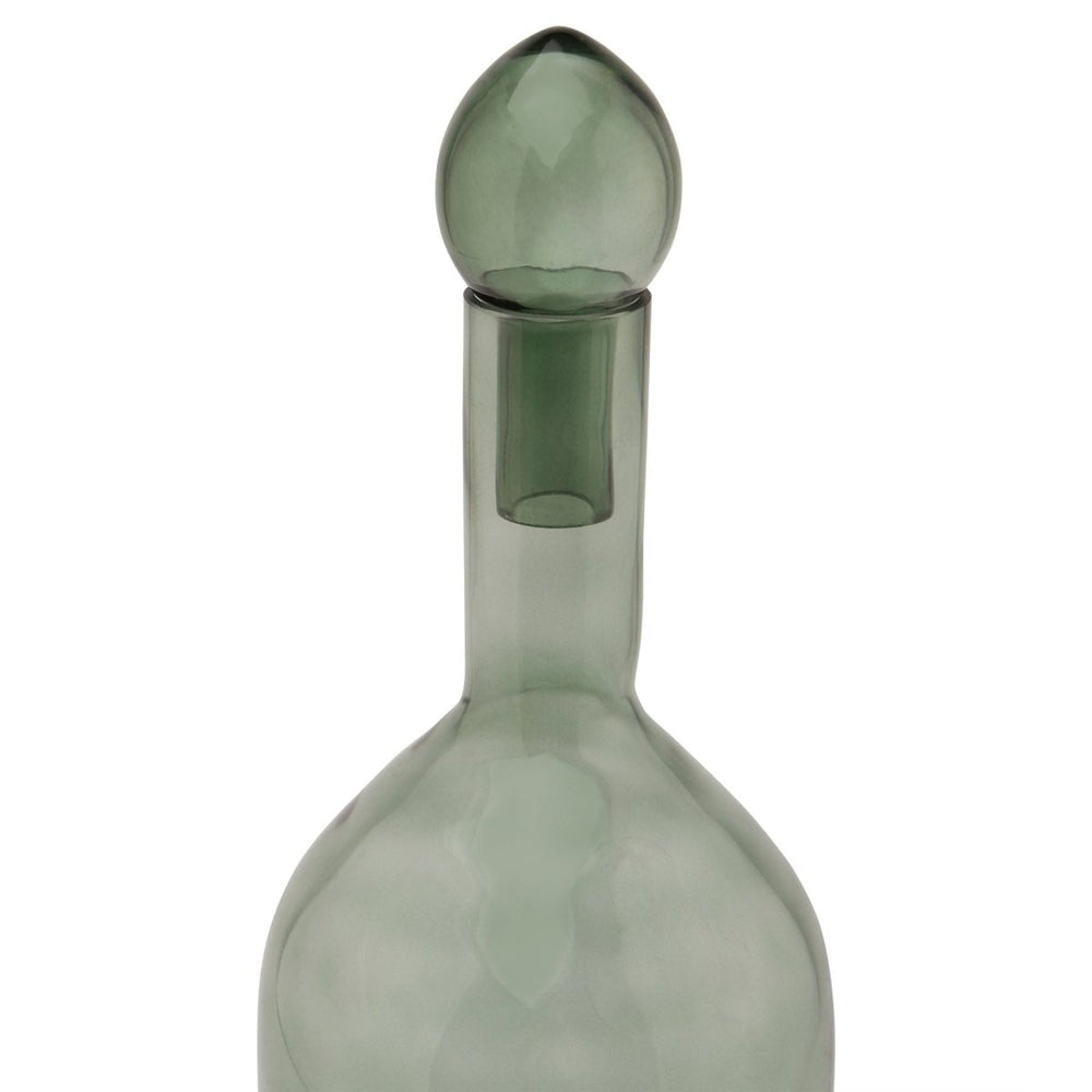 
                      
                        Smoked Sage Glass Tall Bottle With Stopper - Kitchen & Tabletop
                      
                    