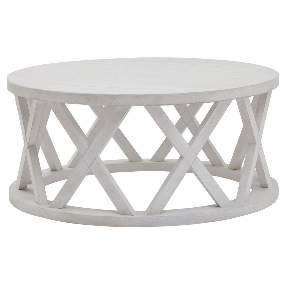 
                      
                        Stamford Plank Collection Round Coffee Table -
                      
                    