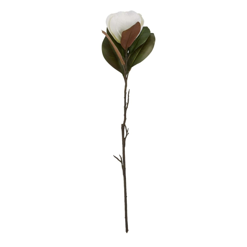 White Magnolia Stem - Home Accents